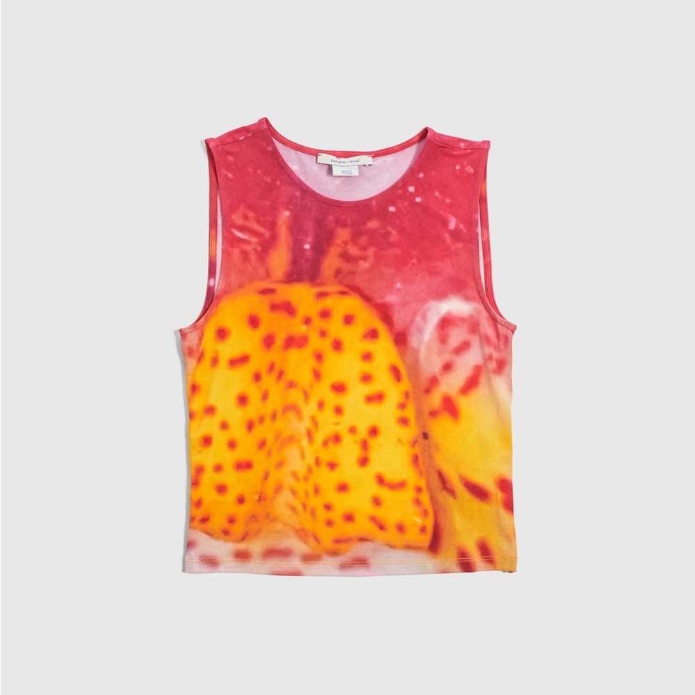 Paloma Wool Olivinchi Orchid Print Tank Yop